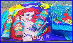 1990s Vintage The Little Mermaid Disney Ariel Kid Care Rare