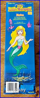 1991 Helm Toy Saban's Adventures of The Little Mermaid Marina Doll NOS New VTG