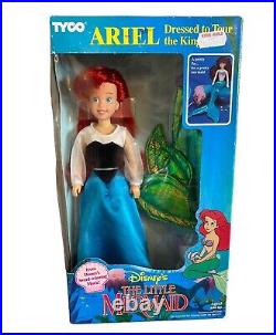1991 TYCO The Little Mermaid ARIEL Dressed To Tour The Kingdom NEW #1812 RARE