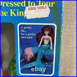 1991 TYCO The Little Mermaid ARIEL Dressed To Tour The Kingdom NEW #1812 RARE