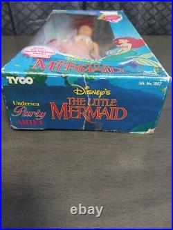 1991 Tyco Disney The Little Mermaid Undersea Party Ariel Doll No. 1807