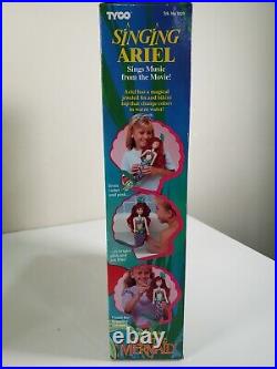 1991 Tyco The Little Mermaid Singing Ariel With Color Change Magic Doll Rare