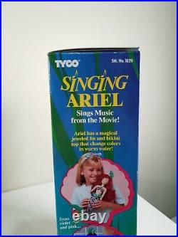 1991 Tyco The Little Mermaid Singing Ariel With Color Change Magic Doll Rare