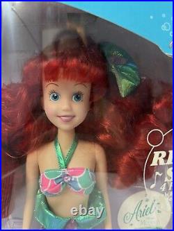 1991 Tyco The Little Mermaid Singing Ariel With Color Change Magic Doll WORKS