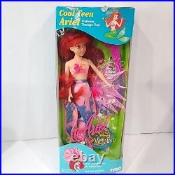 1992 The Little Mermaid MISB 10 Cool Teen Ariel Doll Figure TYCO #1864-1