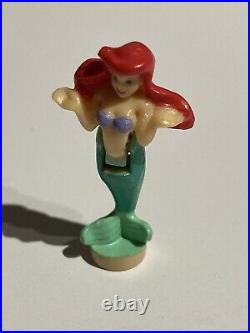 1996 Polly Pocket Disney Little Mermaid Clamshell Vintage Bluebird 100% COMPLETE