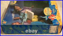 1997 Mattel Disney Little Mermaid Ariel & Eric Dolls Picnic Party Gift Set VHTF