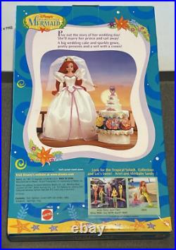 1997 Mattel Disney Ocean Bride Ariel #18628 Little Mermaid Doll Never Opened