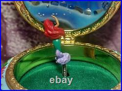 1998 Disney Ariel Little Mermaid Wonderland Music Box Plays Part of Your World