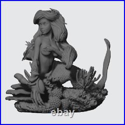 1/8 Sexy Ariel Little Mermaid Diorama Resin Figure Garage Kit SFW & NSFW