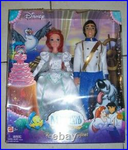 2006 Little Mermaid Royal Wedding Giftset Eric & Ariel Doll