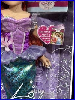 2011 Jakks Pacific Disney Princess & Me Ariel Mermaid First Edition 18 Doll New