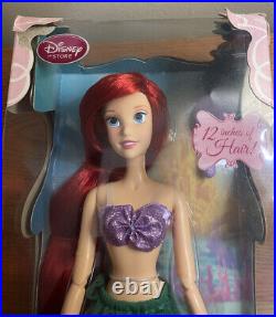 2011 Shop Disney Store 16 Singing Little Mermaid Princess Ariel Doll Barbie NEW