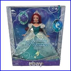 2013 Mattel Disney HOLIDAY PRINCESS The Little Mermaid ARIEL Doll Barbie NRFB