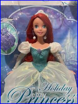 2013 Mattel Disney HOLIDAY PRINCESS The Little Mermaid ARIEL Doll Barbie NRFB