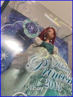 2013 Mattel Disney HOLIDAY PRINCESS The Little Mermaid ARIEL Doll Barbie NRFB