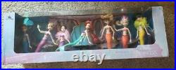 2019 Disney 30th Anniversary Little Mermaid Ariel and Sisters Mini Doll Set