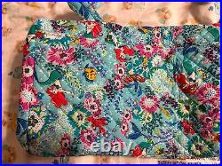 2022 Disney Parks Vera Bradley Little Mermaid Ariel Floral Medium Duffle Bag NWT