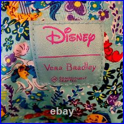 2022 Vera Bradley Disney Parks Weekender Little Mermaid Ariel Floral Bag NWT