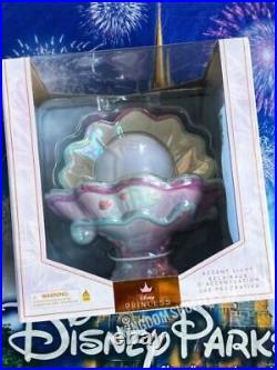 2023 Disney Parks Princess The Little Mermaid Desk Accent Lamp Shell Pearl New