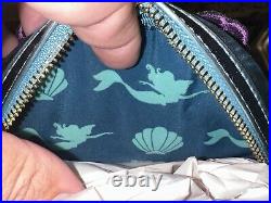 (2) Disney Cruise Line Exclusive Little Mermaid Ariel Sequin Loungefly Backpack