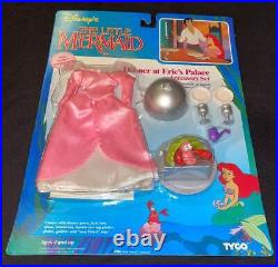 2 Disney's Little Mermaid Accessory Sets Ariel's Dinner Bedtime Palace Tyco Moc