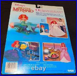 2 Disney's Little Mermaid Accessory Sets Ariel's Dinner Bedtime Palace Tyco Moc