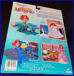 2 Disney's Little Mermaid Accessory Sets Ariel's Dinner Bedtime Palace Tyco Moc