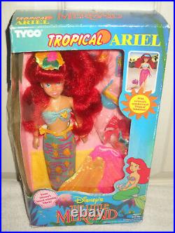 #5874 NRFB Vintage Tyco Disney the Little Mermaid Tropical Ariel Doll