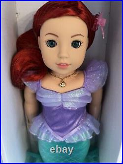 American Girl Doll 18 inch Ariel Disney Mermaid 18 Doll New In Box