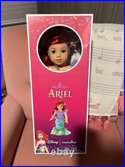 American Girl Doll Disney Princess Ariel 18 Doll New