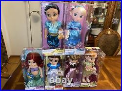 Ariel Animator Doll DISNEY ANIMATORS COLLECTION Collectible 16 Inch Set Of 6