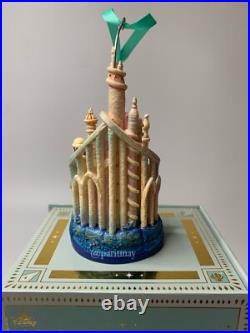 Ariel Castle Ornament The Little Mermaid Disney Castle Collection (SHIP NOW)
