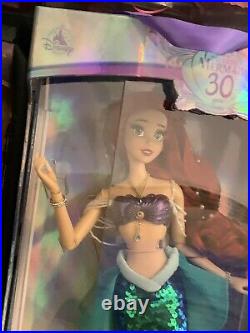 Ariel Disney Designer Limited Edition Doll 30th Anniversary Little Mermaid