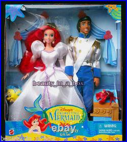 Ariel Doll Eric Disney Wedding Party Gift Set Bride Little Mermaid G