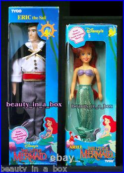 Ariel Eric Sailor Doll Ariel's Under the Sea Treasures Accessory Tyco Lot Disney Ariel Eric Sailor Doll Ariel's Under the Sea Treasures Accessory Tyco Lot Disney