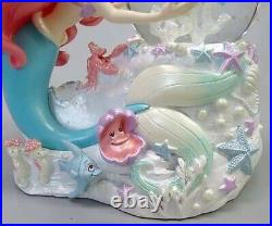 Ariel Flounder Snow Globe Tokyo Disney Store The Little Mermaid Character Goods