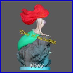 Ariel Little Mermaid 3D Print Garage Kit Model Kit Unpainted Unassembled GK