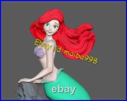 Ariel Little Mermaid 3D Print Garage Kit Model Kit Unpainted Unassembled GK
