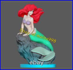 Ariel Little Mermaid 3D Print Garage Kit Model Kit Unpainted Unassembled GK