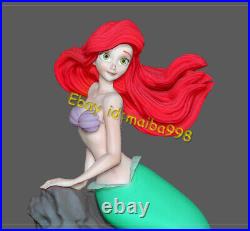 Ariel Little Mermaid 3D Print Garage Kit Model Kit Unpainted Unassembled GK