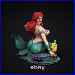 Ariel Little Mermaid Model Kit Painted/Unpainted 3d Print GK Statue