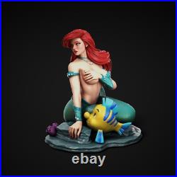 Ariel Little Mermaid Model Kit Painted/Unpainted 3d Print GK Statue