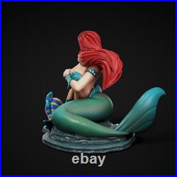 Ariel Little Mermaid Model Kit Painted/Unpainted 3d Print GK Statue