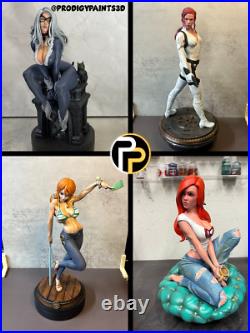 Ariel Little Mermaid Model Kit Painted/Unpainted 3d Print GK Statue