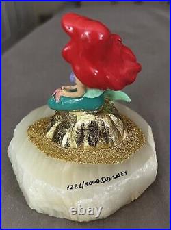 Ariel Little Mermaid Sculpture by Ron Lee Signed & Dated 1999 #1221 of 5000 RARE