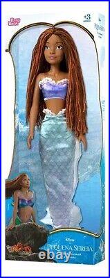 Ariel The Little Mermaid Baby Brink Doll 55cm Disney Movie 2023 New in box