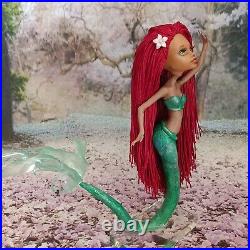 Ariel The Little Mermaid Ooak Monster High Doll Clawdeen Wolf