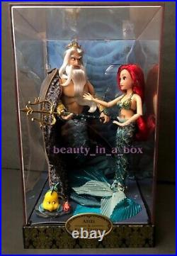 Ariel Triton Doll Disney Fairytale Designer Set Limited Edition D #2865