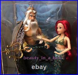 Ariel Triton Doll Disney Fairytale Designer Set Limited Edition D #2865